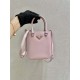 Prada Small brushed leather tote