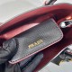 Prada Double Saffiano leather mini bag Size: 25x18.5x12.5cm