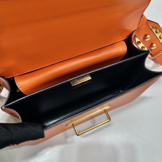 Prada Cahier leather bag