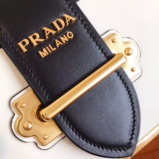 Prada Cahier leather bag