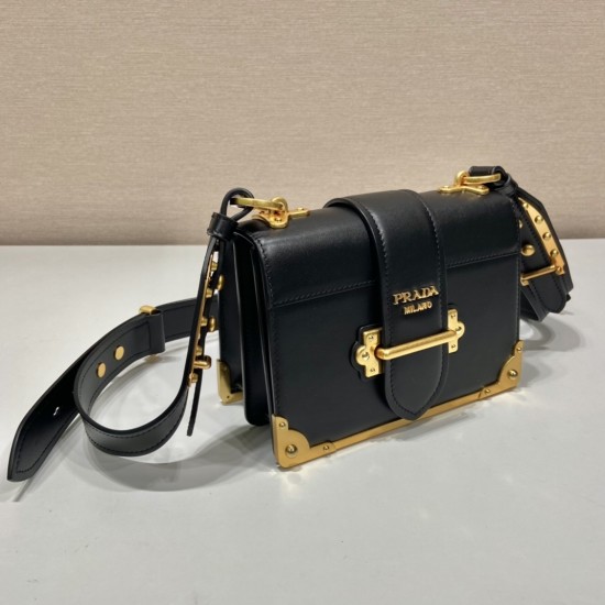 Prada Cahier leather bag