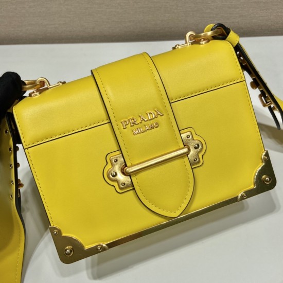 Prada Cahier leather bag