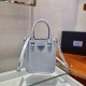 Prada Small brushed leather tote