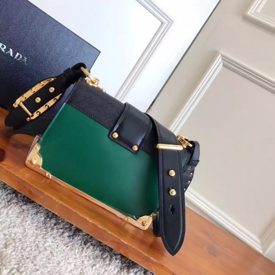 Prada Cahier leather bag