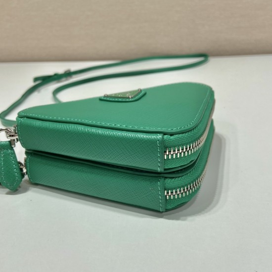 Prada Saffiano leather mini pouch