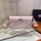 Prada Pocket nylon and brushed leather bag Size:23x12.5x5.5cm