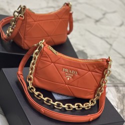 Prada System nappa leather patchwork bag