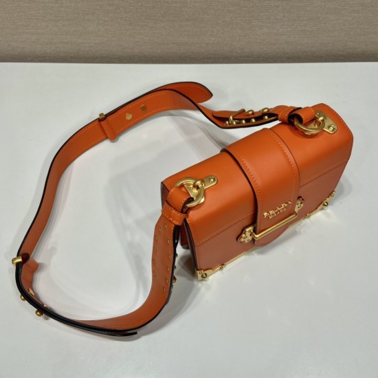 Prada Cahier leather bag