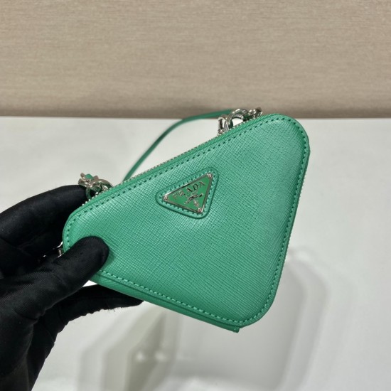 Prada Saffiano leather mini pouch