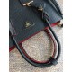 Medium Saffiano Leather Double Prada Bag