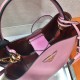 Medium Saffiano Leather Prada Panier Bag