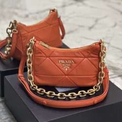 Prada System nappa leather patchwork bag