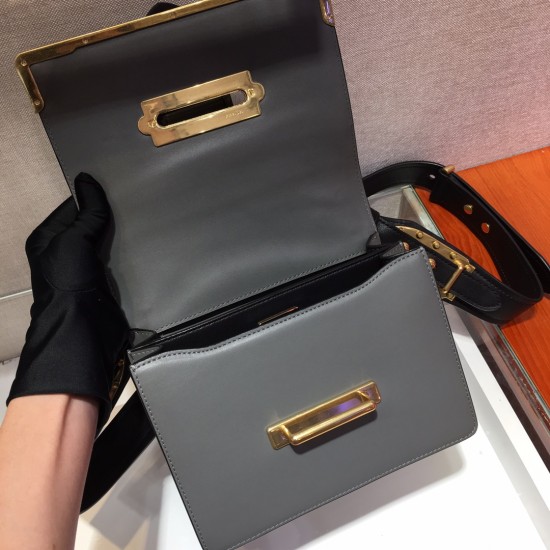 Prada Cahier leather bag