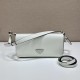 Brushed leather Prada Femme bag  Size:26x12x4.8cm