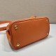 Prada Double Saffiano leather mini bag Size: 25x18.5x12.5cm