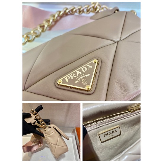 Prada System nappa patchwork shoulder bag