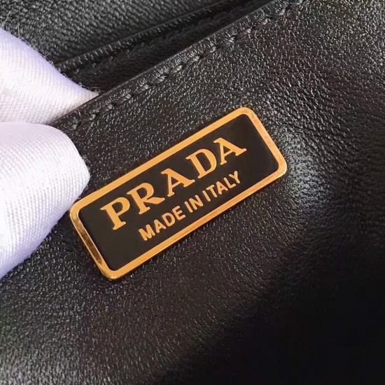 Prada Cahier leather bag