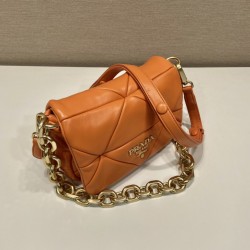 Prada System nappa patchwork shoulder bag