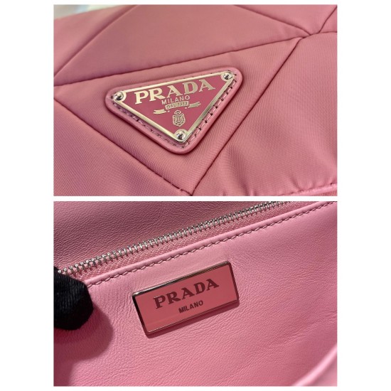 Prada System nappa patchwork shoulder bag