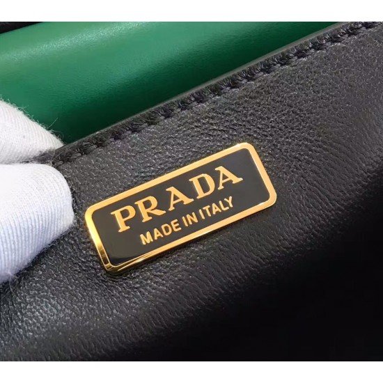 Prada Cahier leather bag