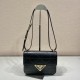 Prada Emblème Saffiano shoulder bag Size:22x16x6CM