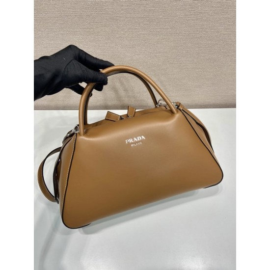 Medium brushed leather Prada Supernova handbag Size:31x16x13.5cm