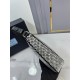 Prada Crystal-studded satin pouch