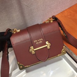 Prada Cahier leather bag