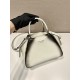 Small brushed leather Prada Supernova handbag Size：25.5x18x13.5cm