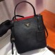 Medium Saffiano Leather Prada Panier Bag