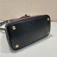 Prada Double Saffiano leather mini bag Size: 25x18.5x12.5cm