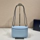 Prada Emblème Saffiano shoulder bag Size:22x16x6CM