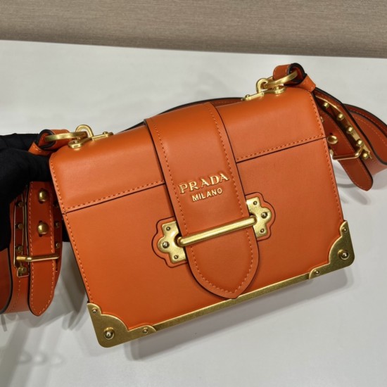 Prada Cahier leather bag