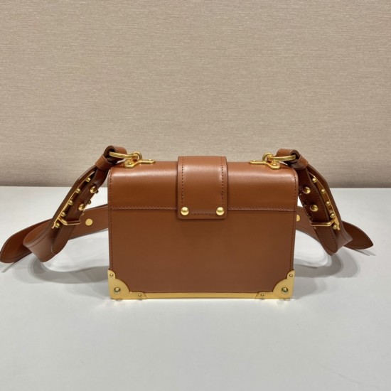 Prada Cahier leather bag