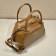 Small brushed leather Prada Supernova handbag Size：25.5x18x13.5cm