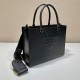 Prada Medium Saffiano leather handbag  Size:28x22x9cm