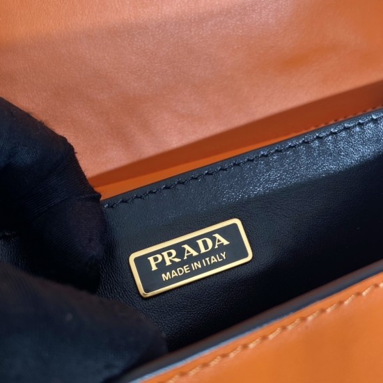 Prada Cahier leather bag