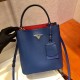 Medium Saffiano Leather Prada Panier Bag