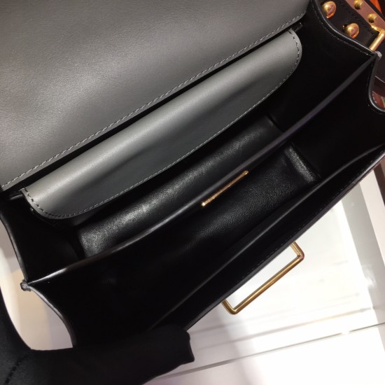 Prada Cahier leather bag