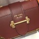 Prada Cahier leather bag