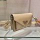 Prada Saffiano leather mini envelope bag