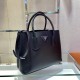 Medium Saffiano Leather Double Prada Bag