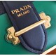 Prada Cahier leather bag