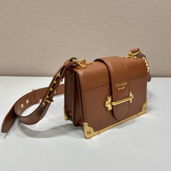 Prada Cahier leather bag