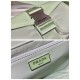 Prada Pocket nylon and brushed leather bag Size:23x12.5x5.5cm