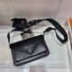 Prada Saffiano leather mini envelope bag