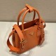 Prada Double Saffiano leather mini bag Size: 25x18.5x12.5cm