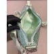 Prada Triangle Crystal shoulder bag  Size: 26x14x12cm