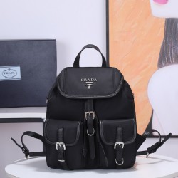 Prada Small Re-Nylon backpack  Size:24x28x12cm