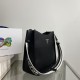 Prada Large Leather hobo bag  Size: 30x28x12CM